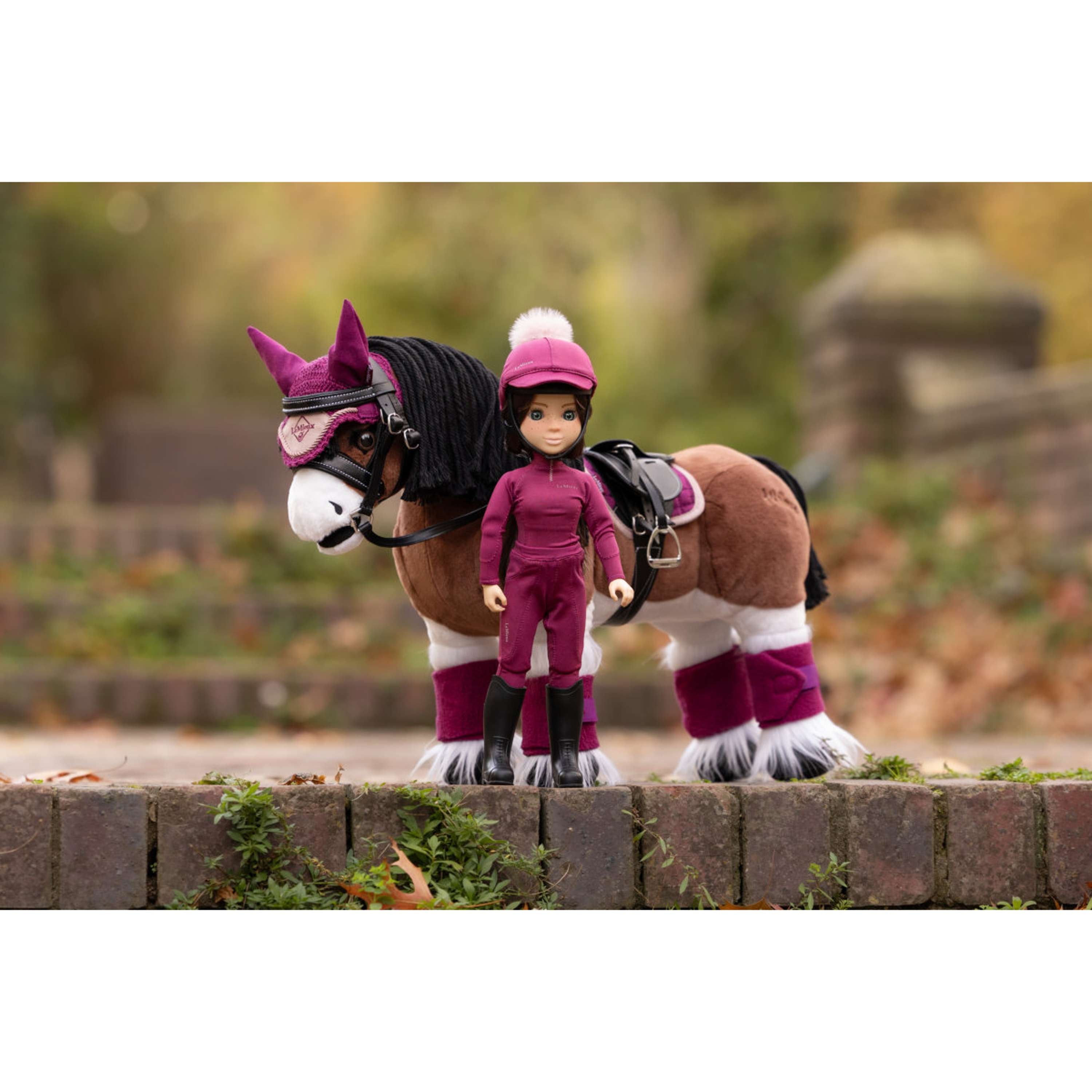 LeMieux Toy Pony Fliegenhaube Blackberry