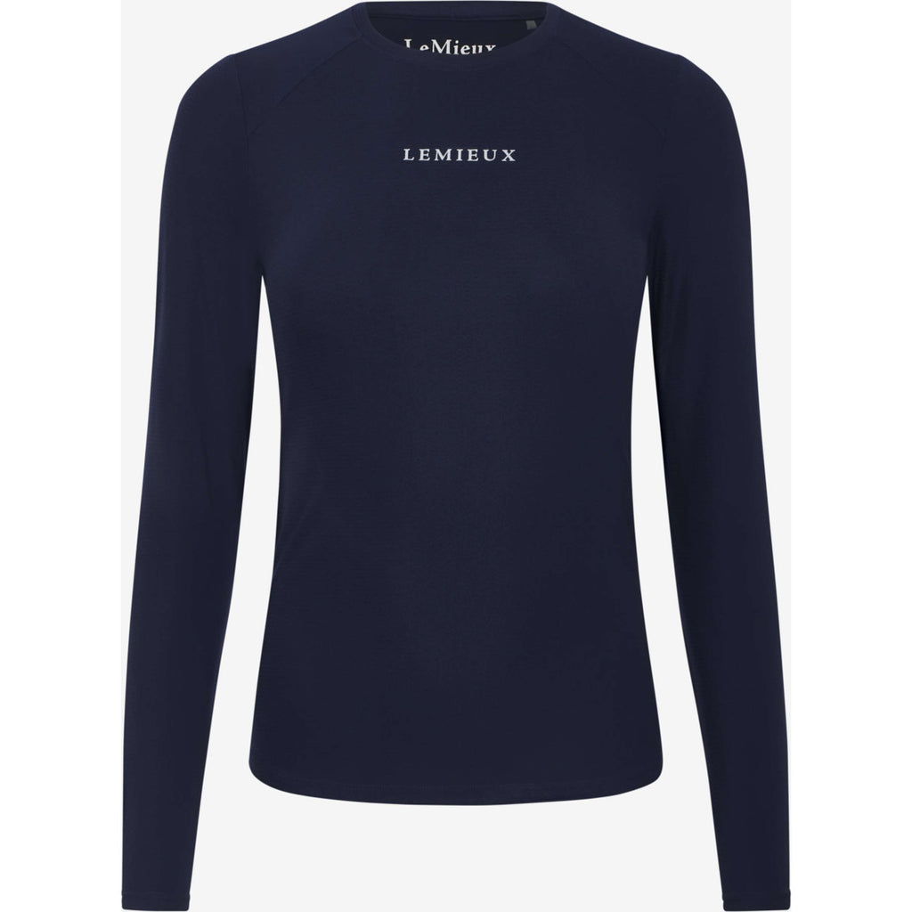 LeMieux Baselayer Sports Tee Lange Ärmel Navy