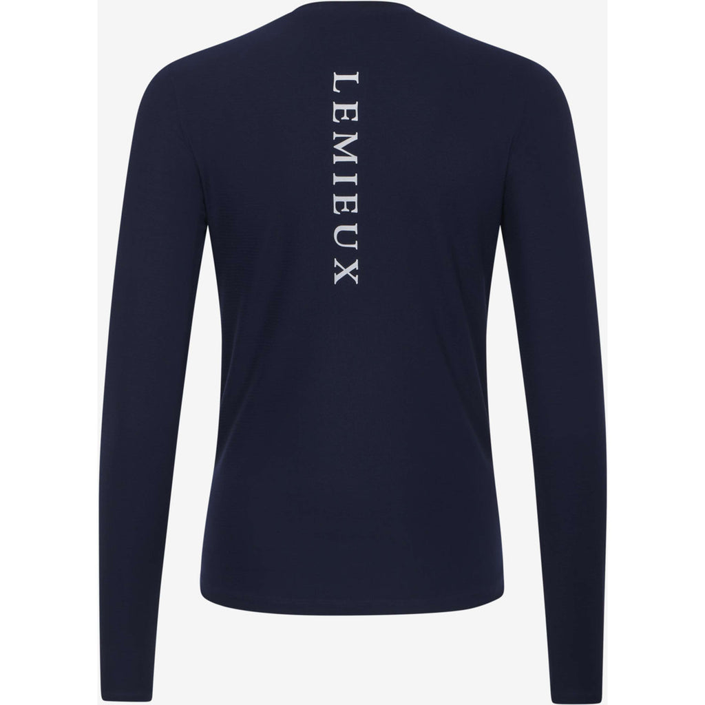 LeMieux Baselayer Sports Tee Lange Ärmel Navy