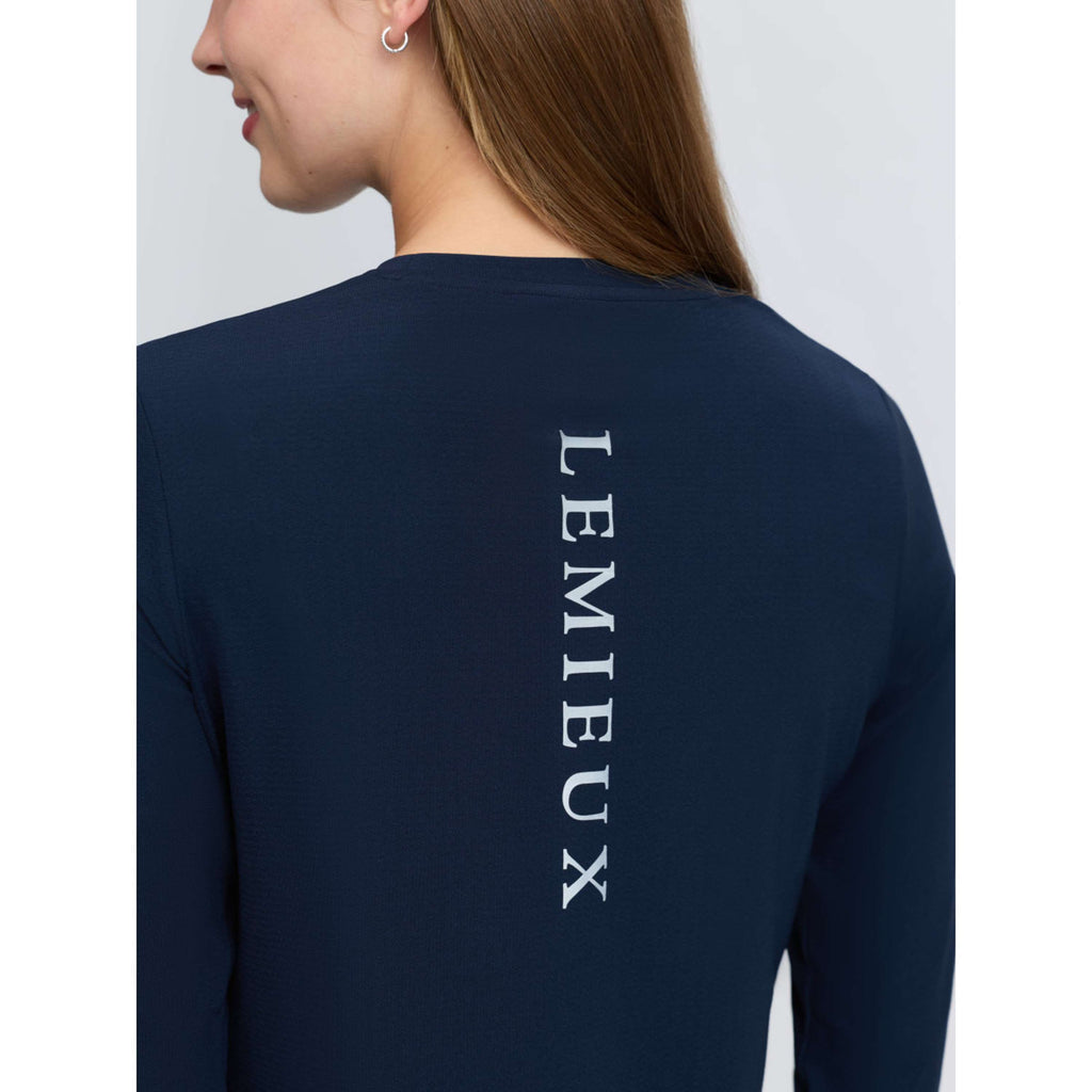 LeMieux Baselayer Sports Tee Lange Ärmel Navy
