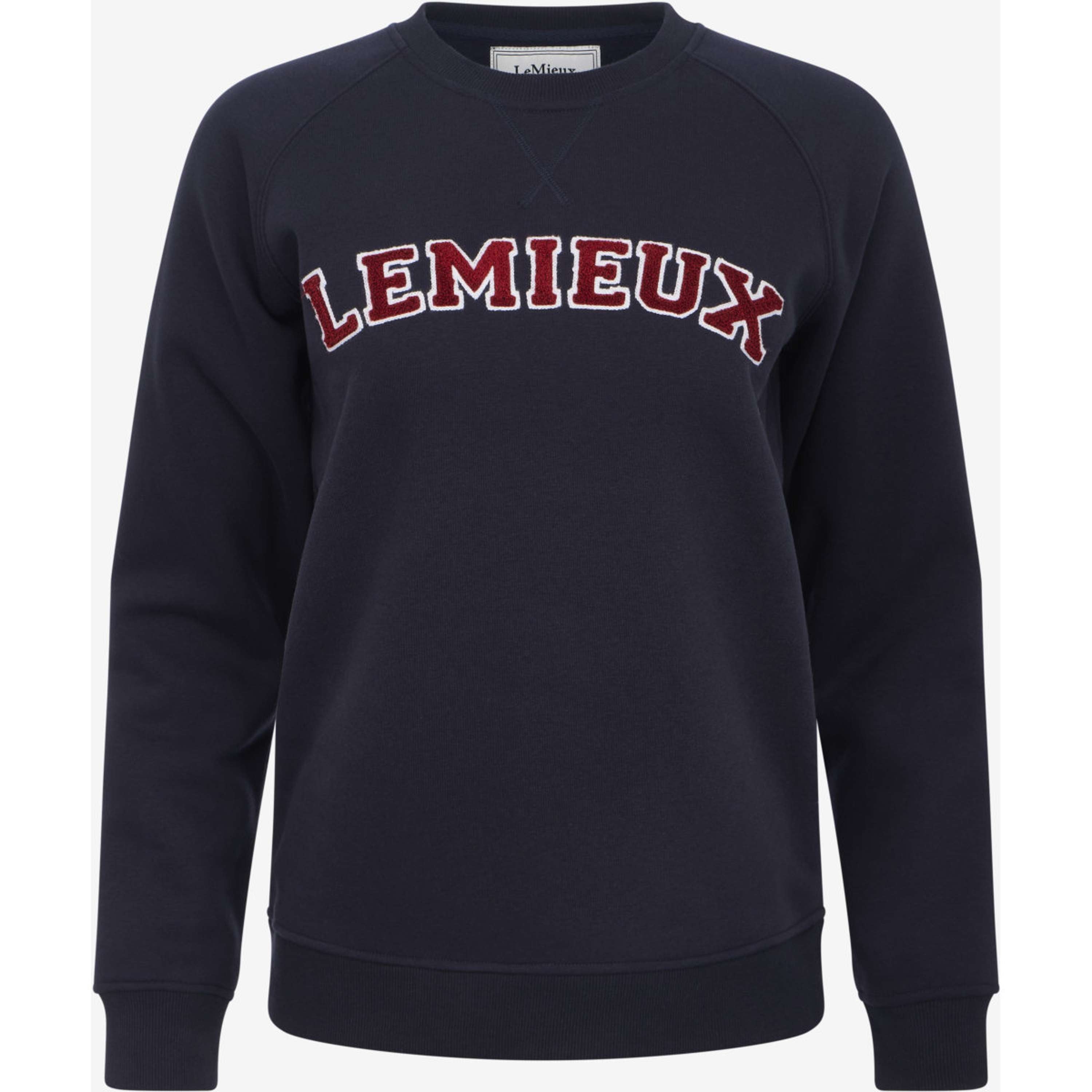 LeMieux Pullover Vida Varsity Crew Neck Navy