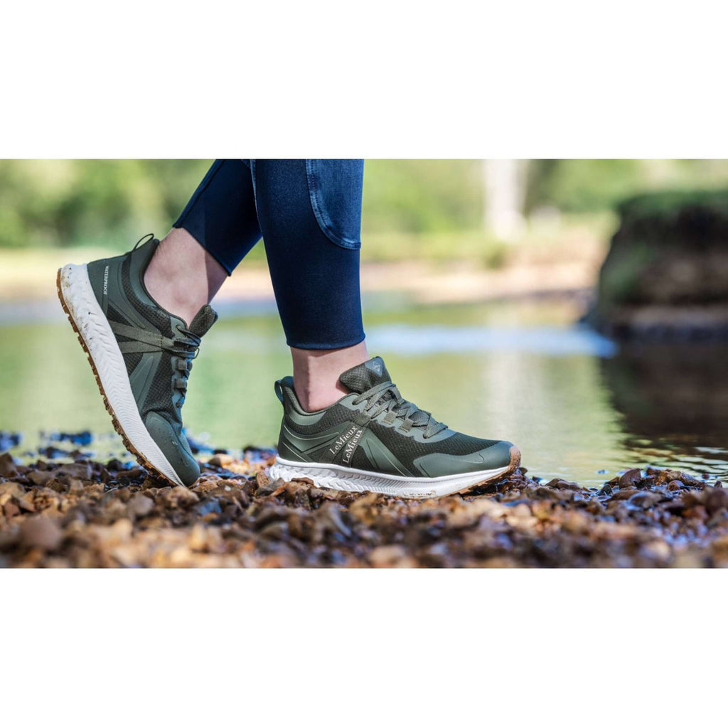 LeMieux Schuhe Trax Wasserdicht Khaki