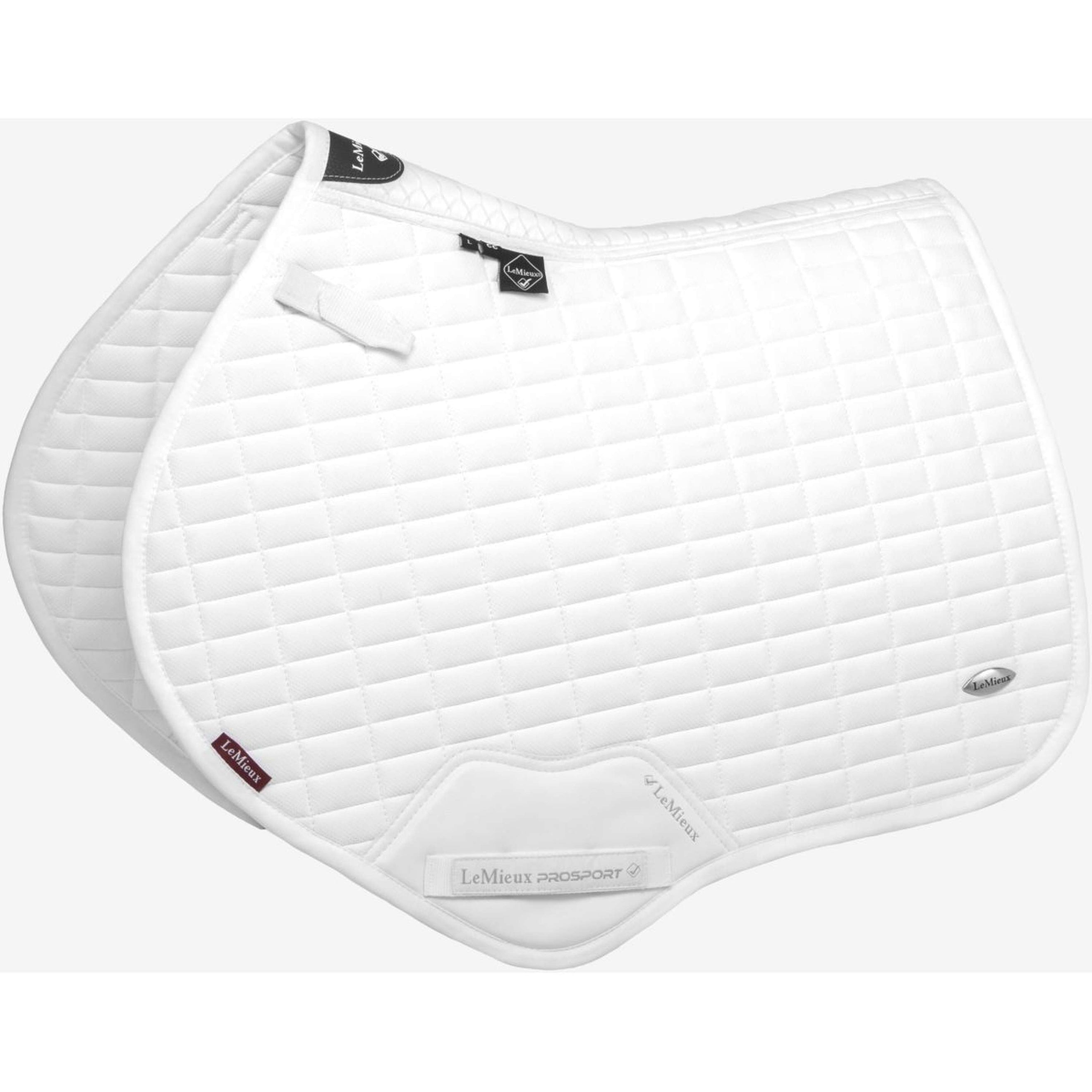 LeMieux Schabracke Self-Cool Square Arctic Close Contact Weiß