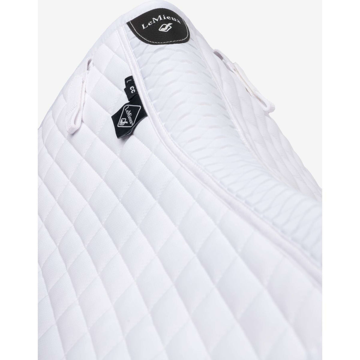 LeMieux Schabracke Self-Cool Square Arctic Close Contact Weiß