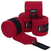 LeMieux Bandagen Luxury Polo Satz von 4 Chilli Red