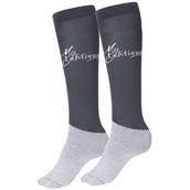 LeMieux Socken Competition Slate Grau