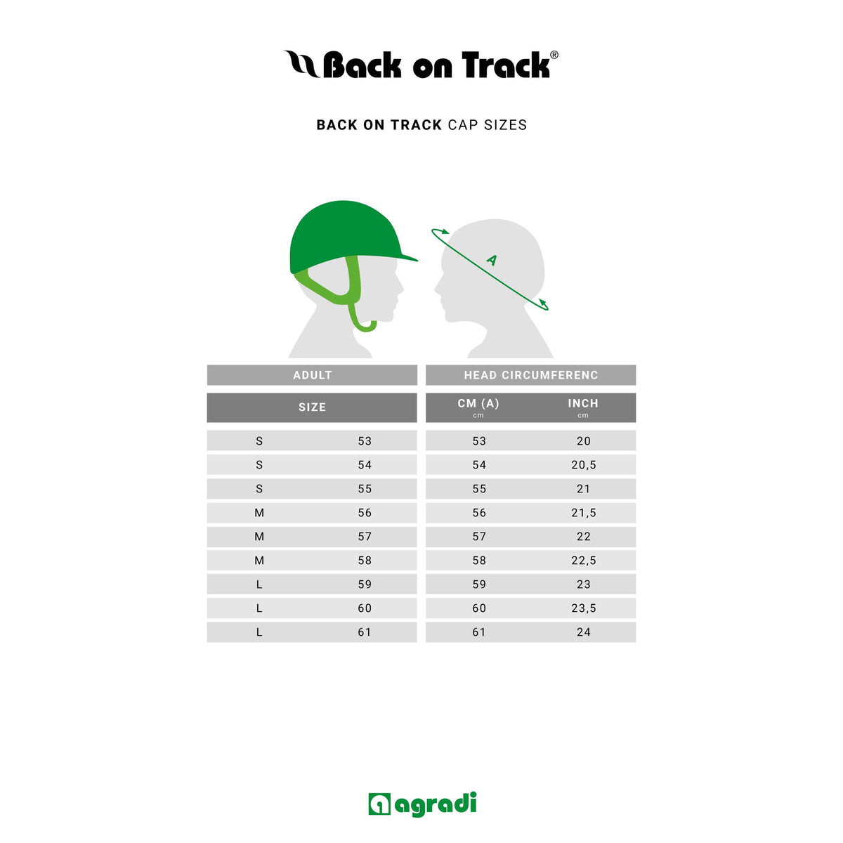 Back on Track Reithelm EQ3 Shiny Micromocca Schwarz