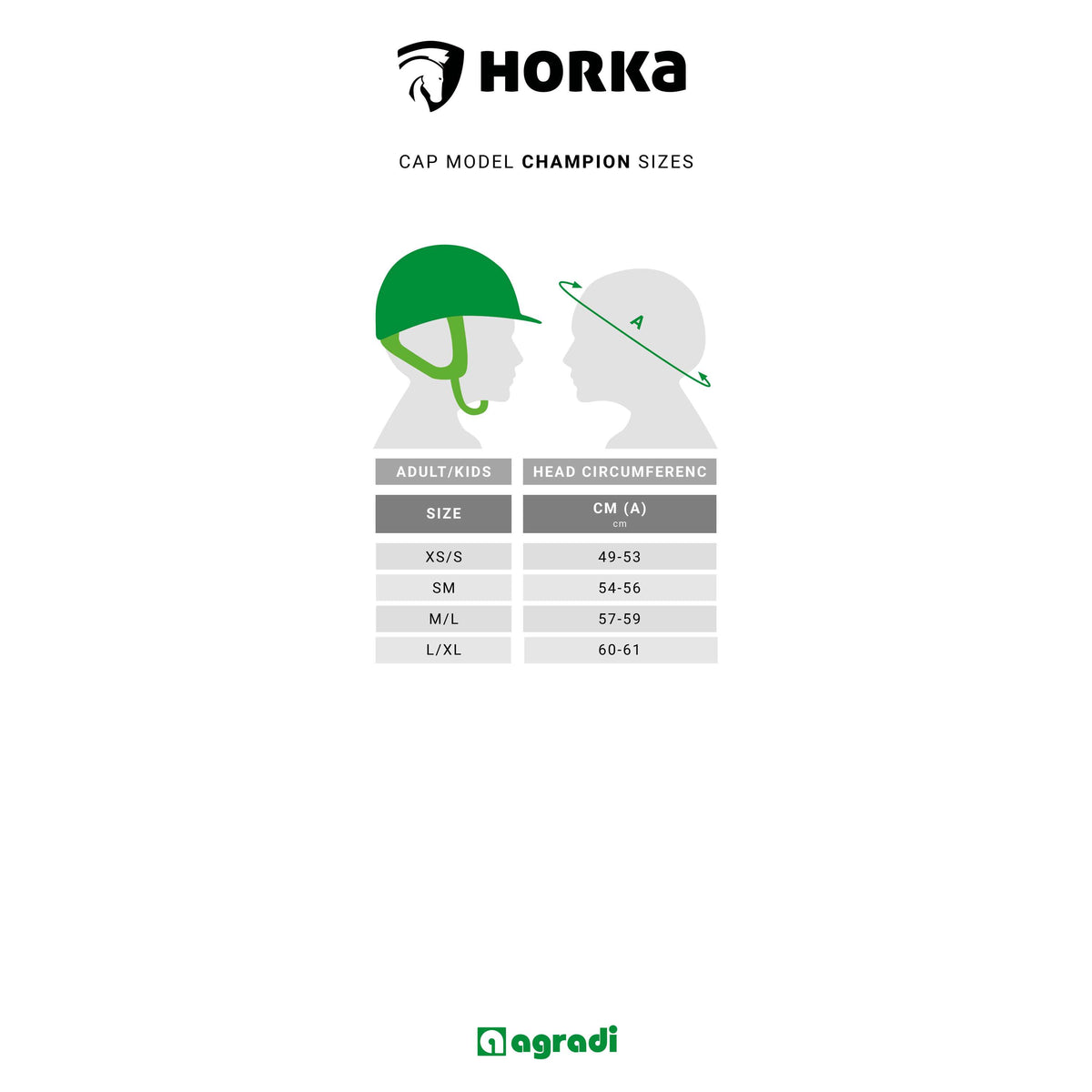 HORKA Reithelm Champion Orange