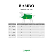 Rambo Deluxe Dog Rug WhitneyNavy