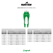 Eurostar Reithose Venti Full Grip Schwarz