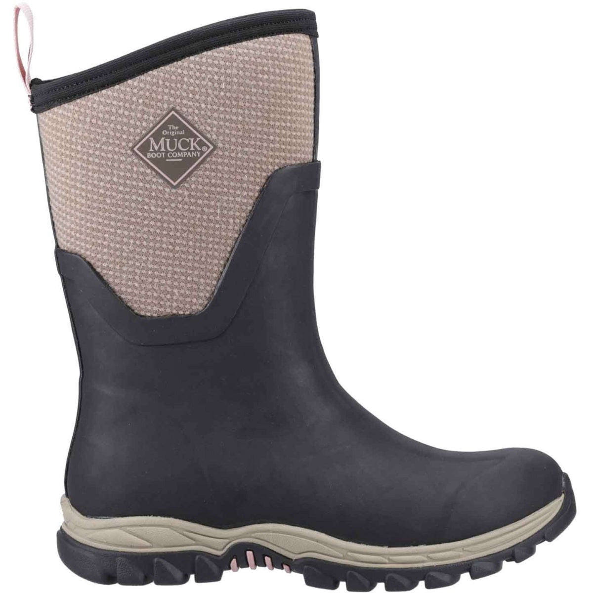 Muck Boot Arctic Sport II Mid Damen Black/Tweed