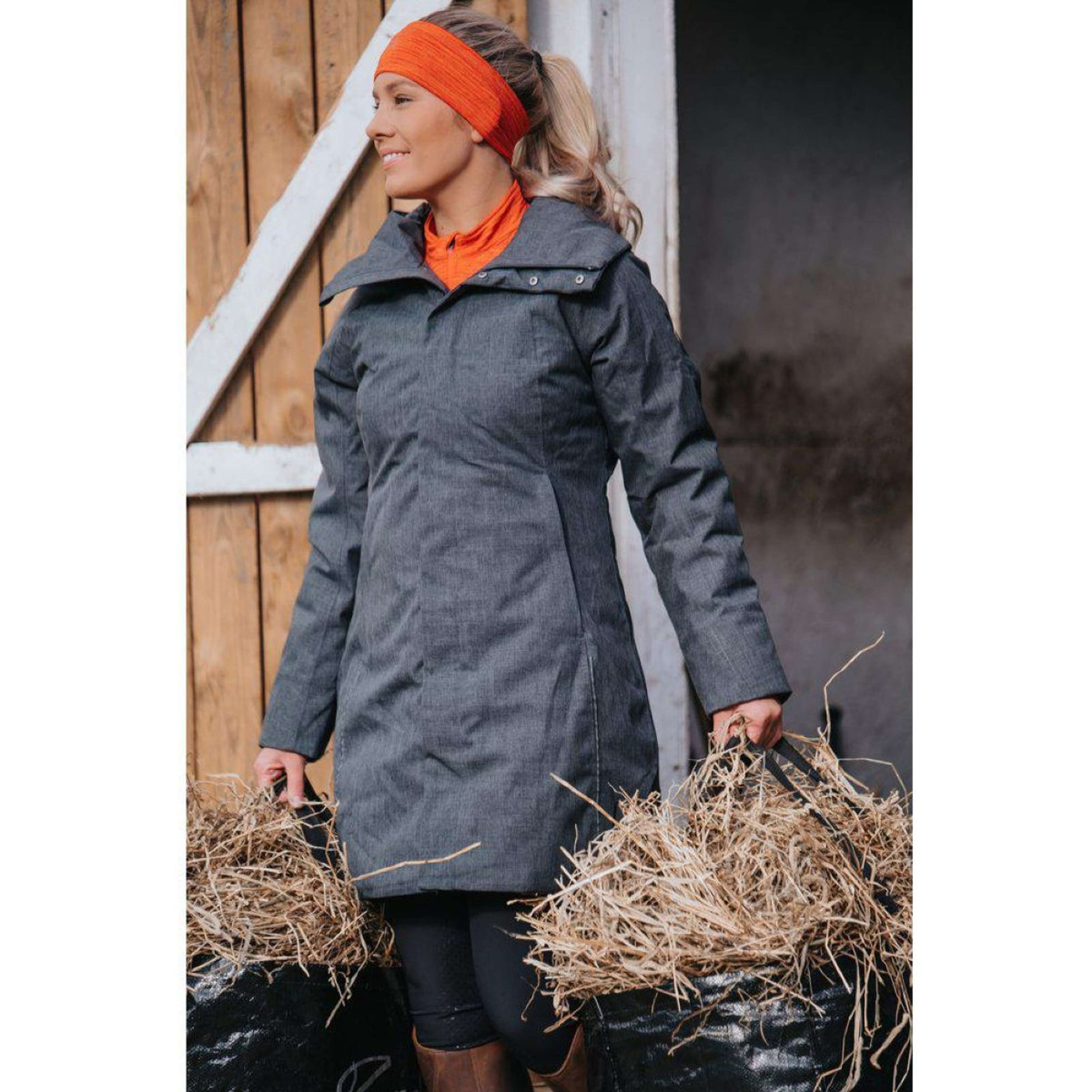 Mountain Horse Parka Alicia Damen Grau Meliert Mountain Horse Parka Alicia Damen Grau Meliert