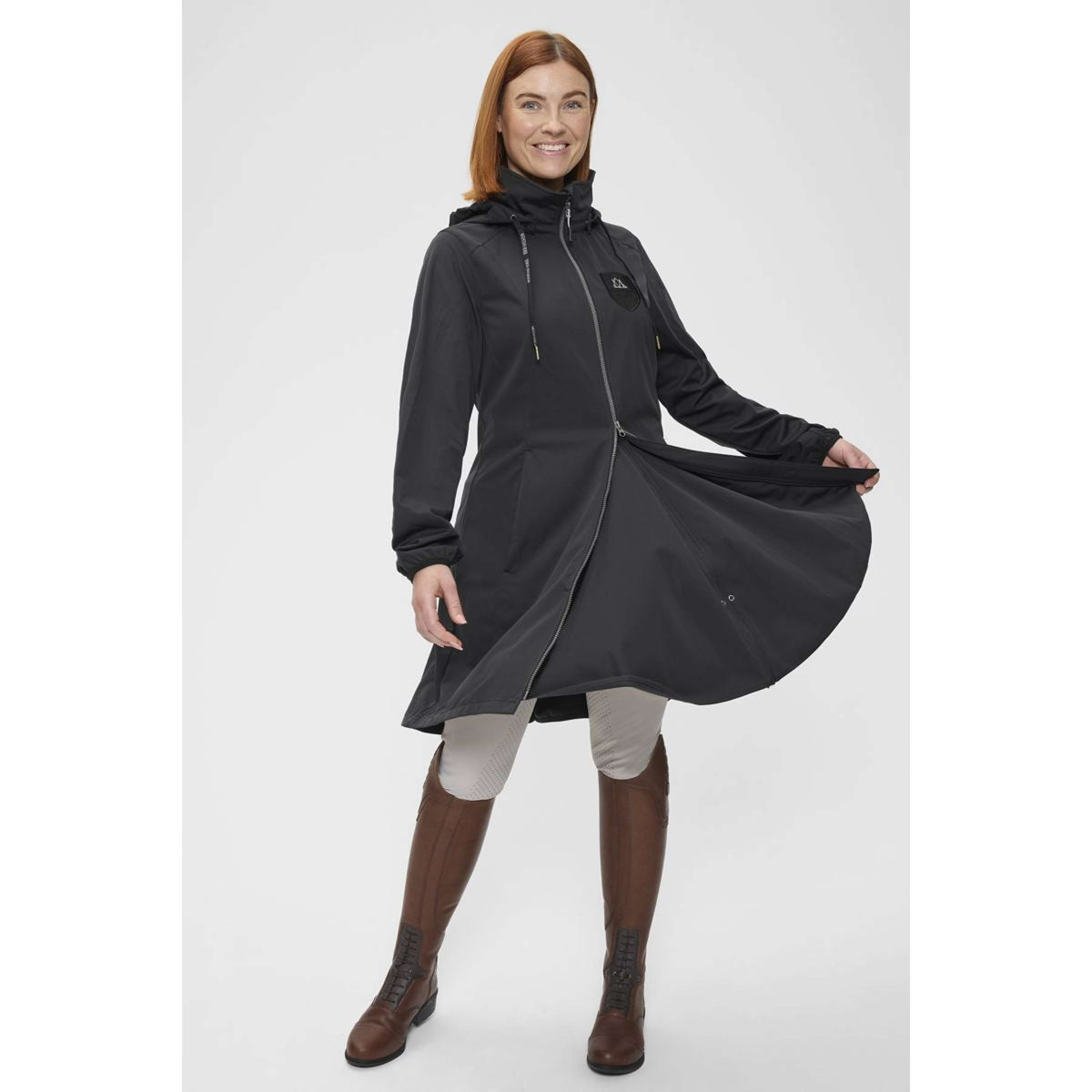 Mountain Horse Parka Astra Onyx Schwarz