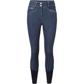 Mountain Horse Reithose Dream Denim Full Grip Denim Blau