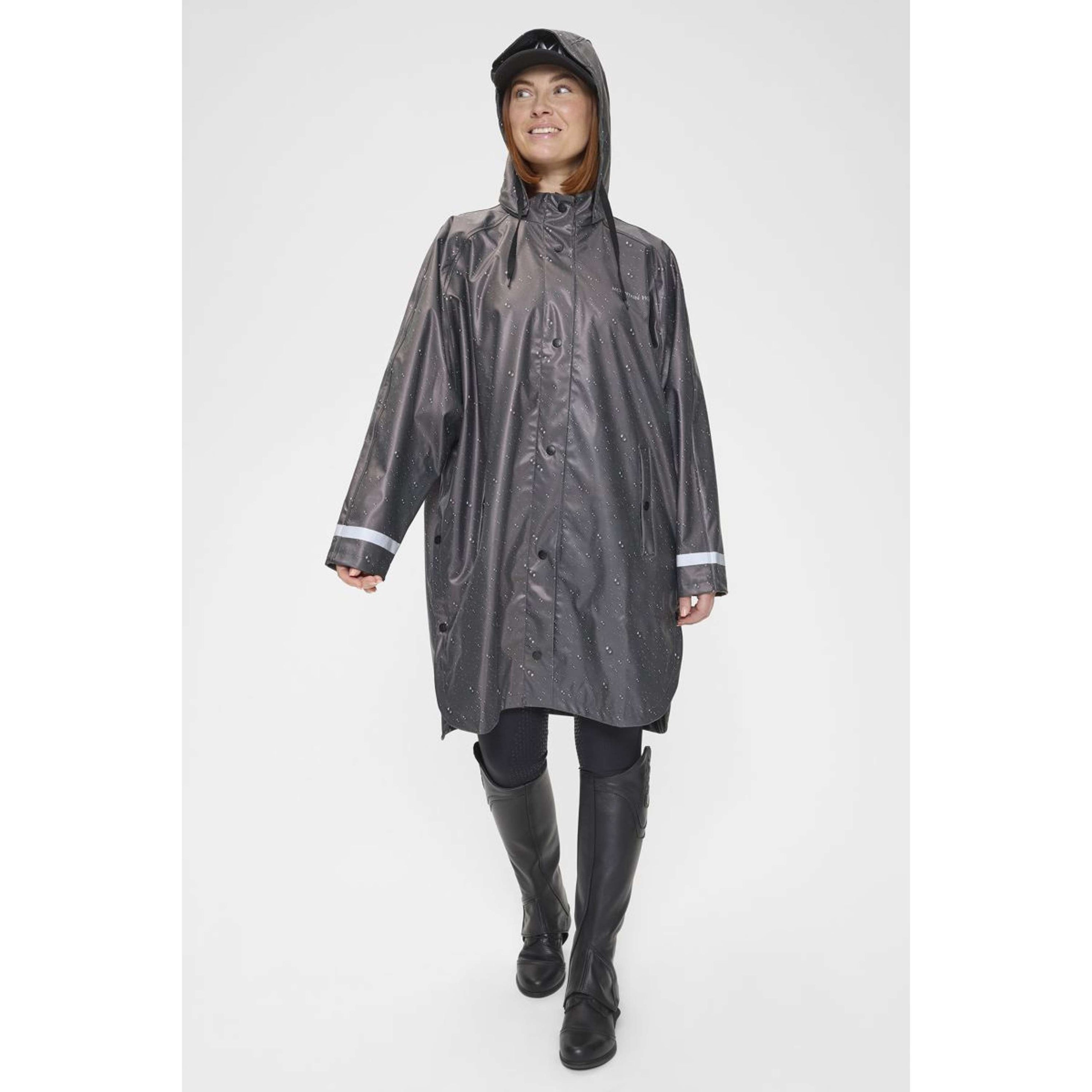 Mountain Horse Rainponcho Drizzle Rain Schwarz Mountain Horse Rainponcho Drizzle Rain Schwarz