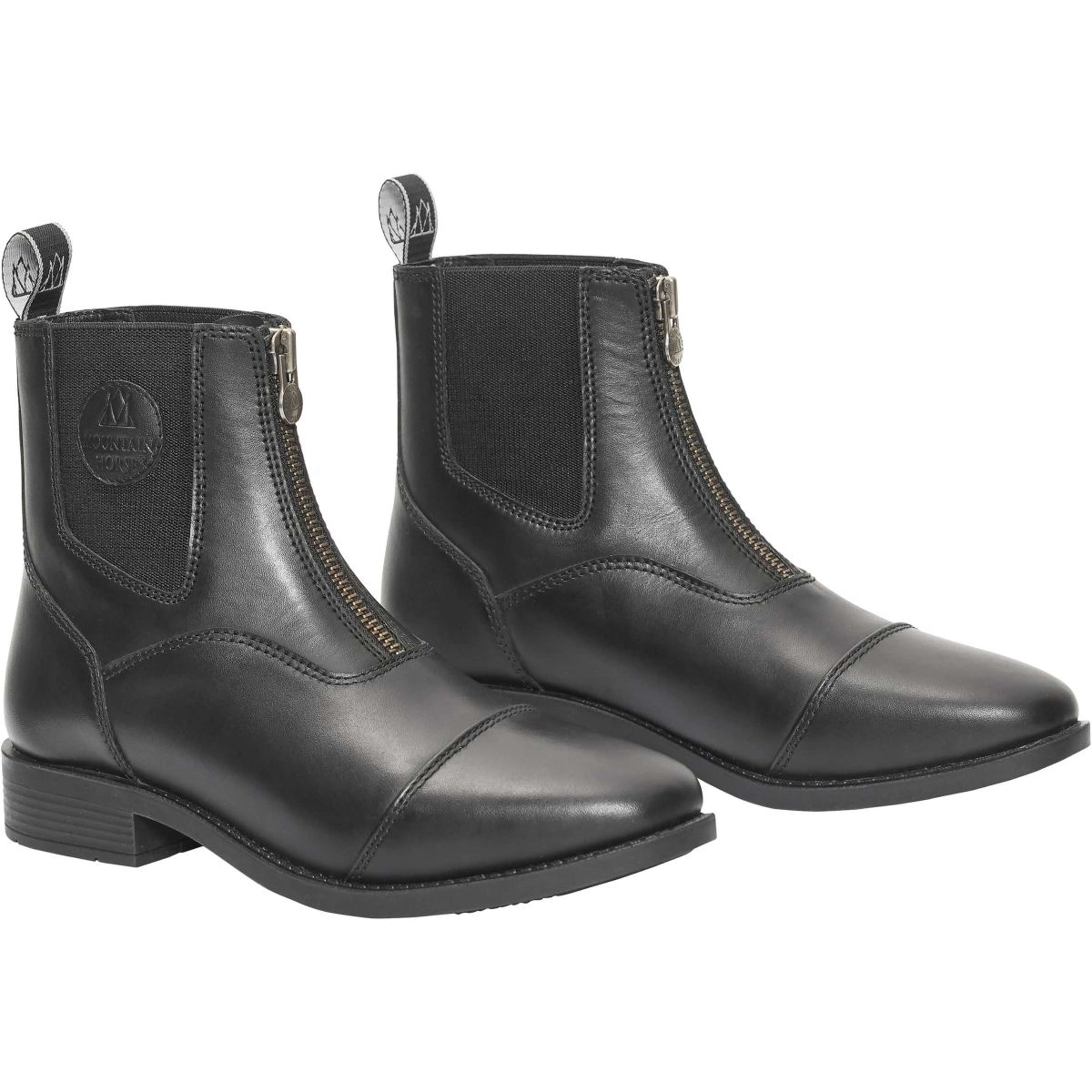 Mountain Horse Stiefeletten Freedom Front Zip Paddock Schwarz