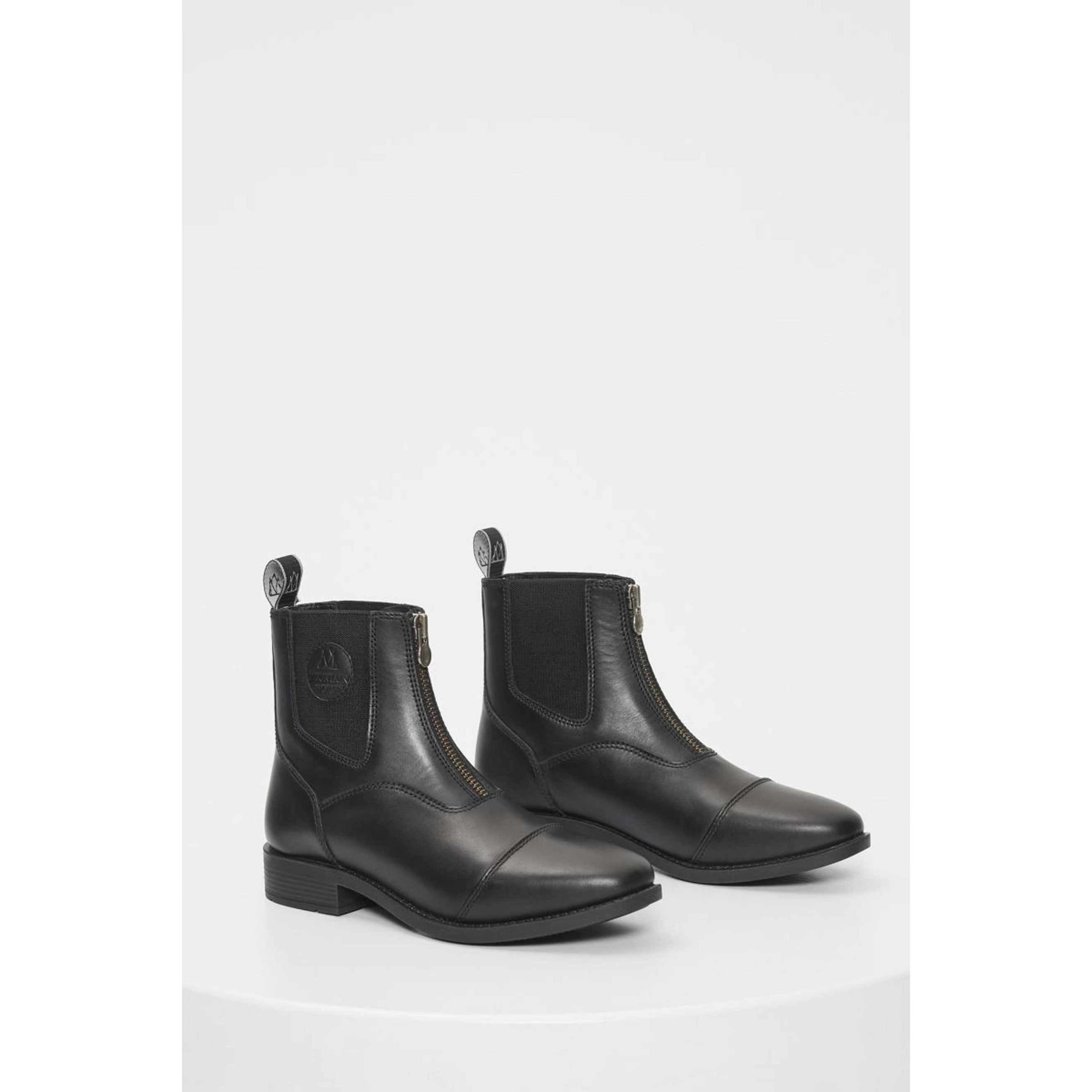 Mountain Horse Stiefeletten Freedom Front Zip Paddock Schwarz