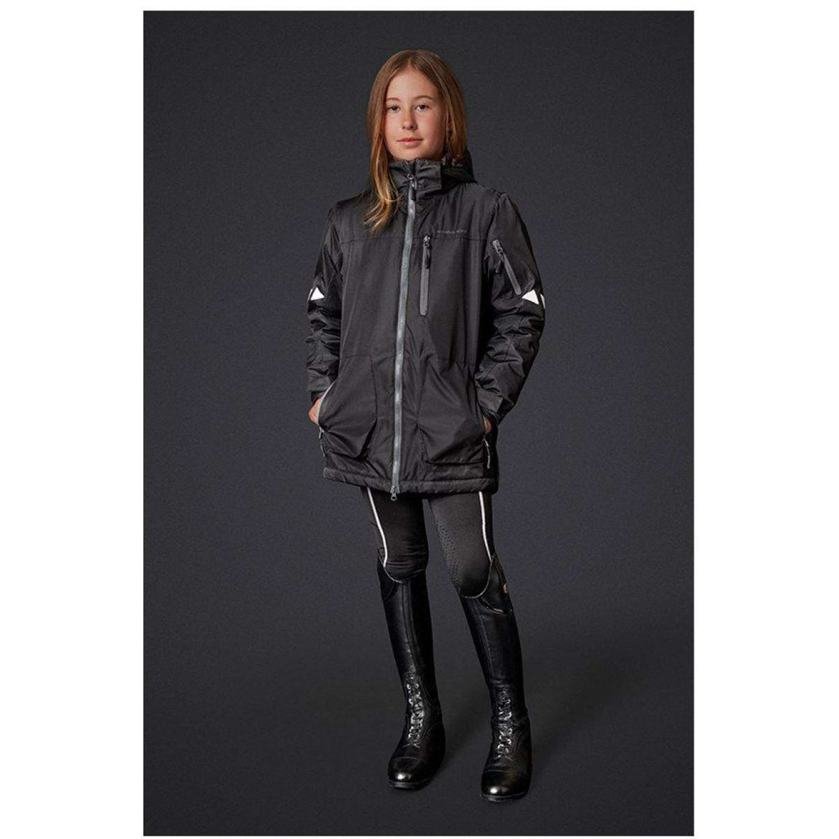 Mountain Horse Parka Origo Jr Schwarz