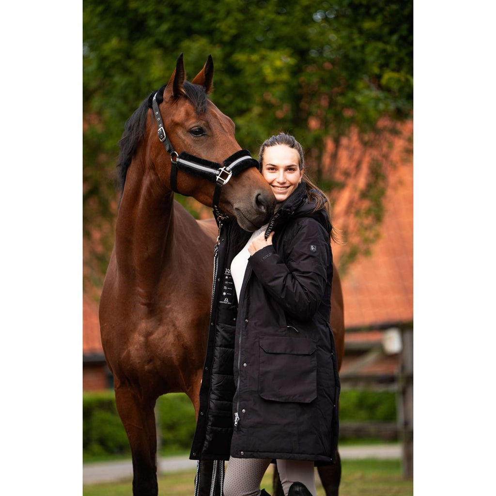 Mountain Horse Lange Jacke Saga Onyx Black