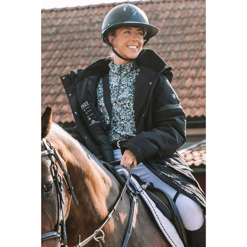 Mountain Horse Lange Jacke Saga Onyx Black