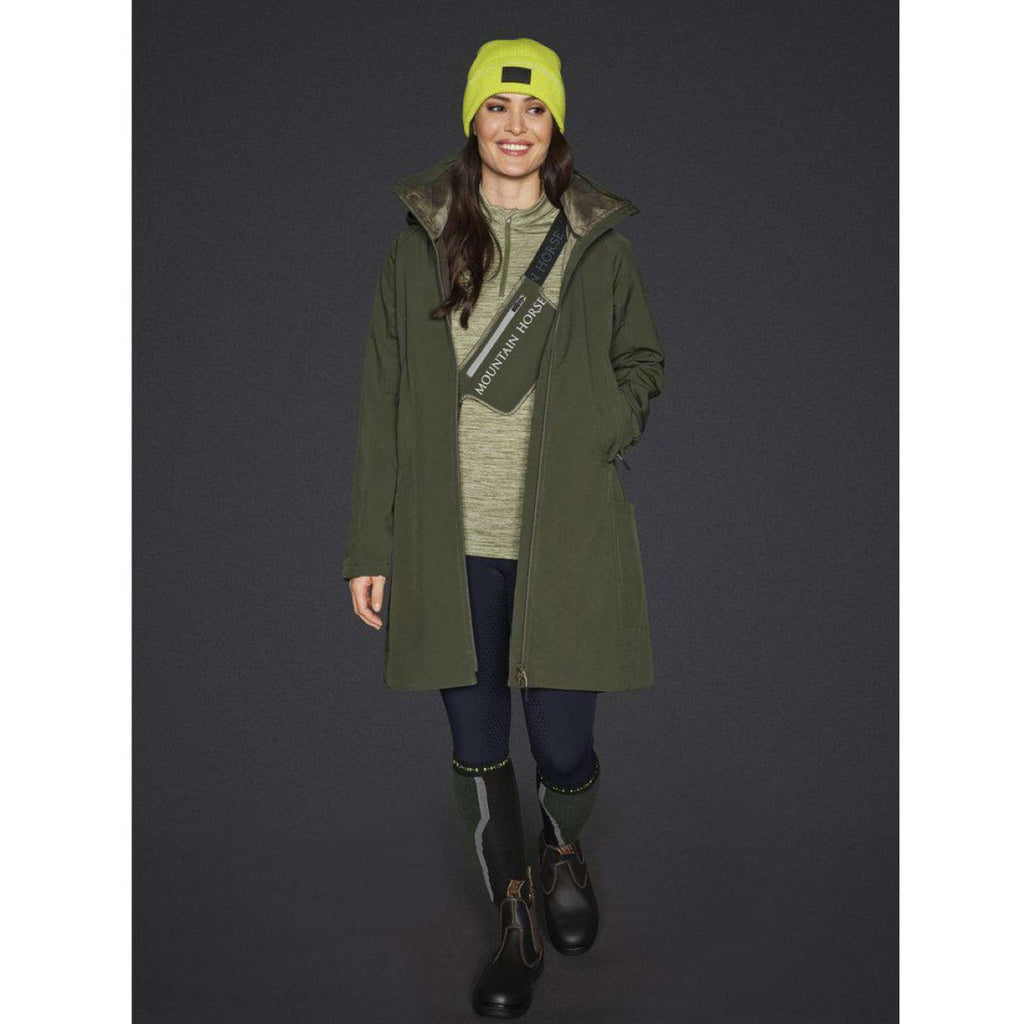 Mountain Horse Jacke Stella Softshell Lang Grün