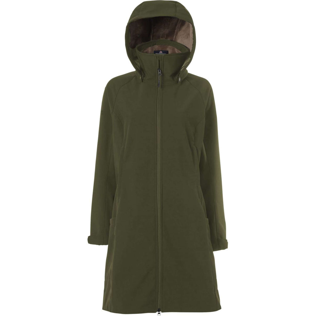 Mountain Horse Jacke Stella Softshell Lang Grün