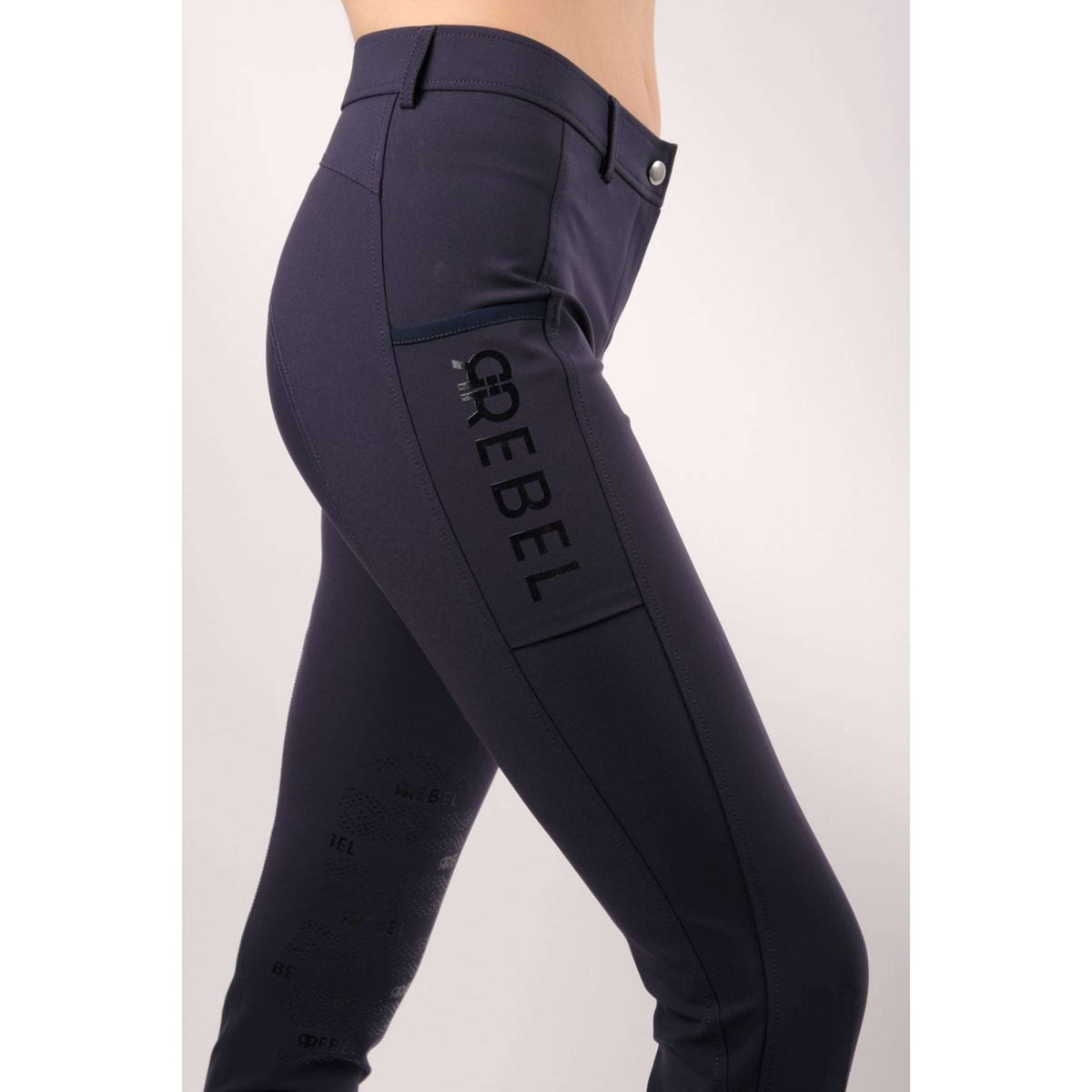 Montar Reithose Echo Rebel Knie Grip Navy