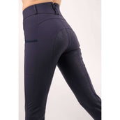 Montar Reithose Highwaist Thigh Pocket Full Grip Navy