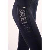 Montar Reitleggings Pull On Classic Thigh Pocket Full Grip Navy