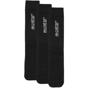 Montar Socken Nylon 3-Pack Schwarz