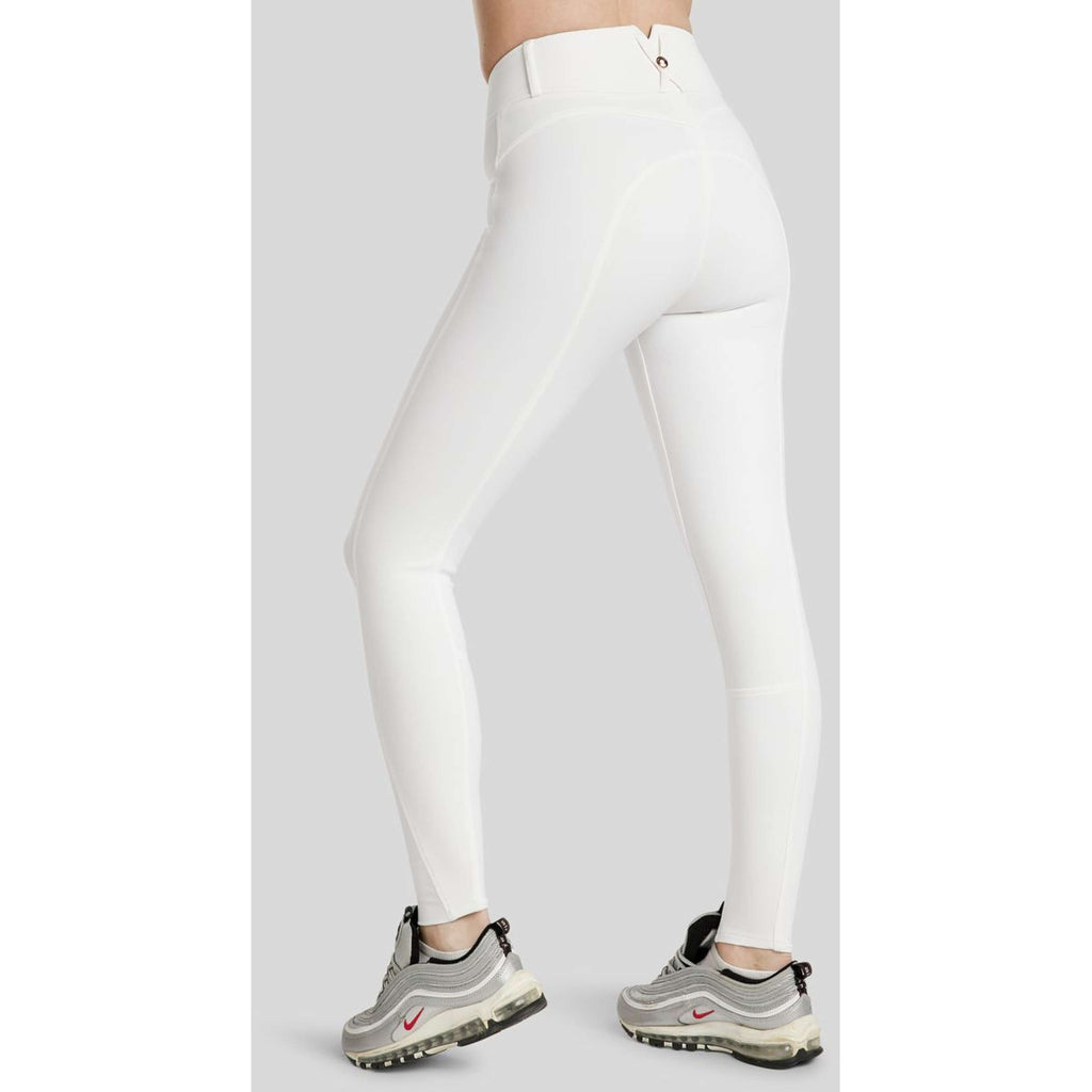 Montar Reithose Molly Rosegold Highwaist Full Grip Weiß