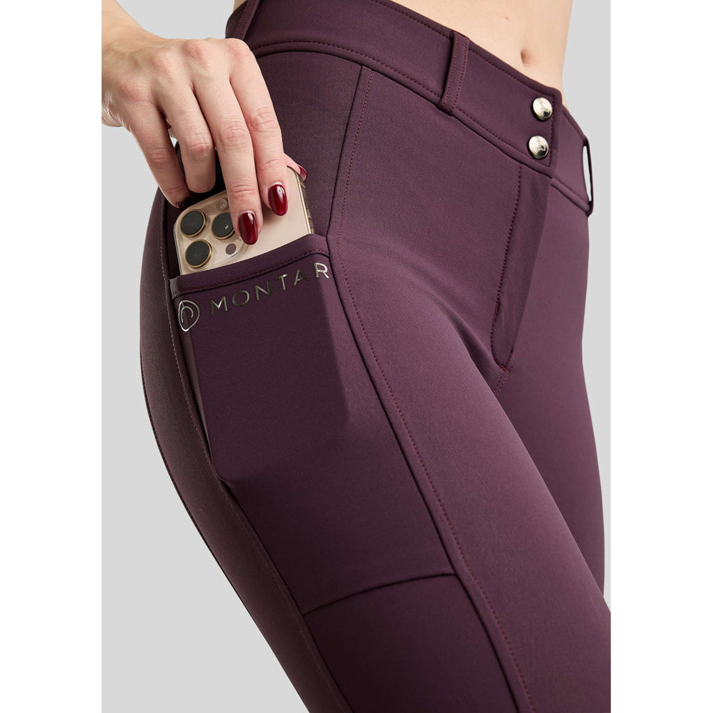 Montar Reithose Megan Full Grip Fig