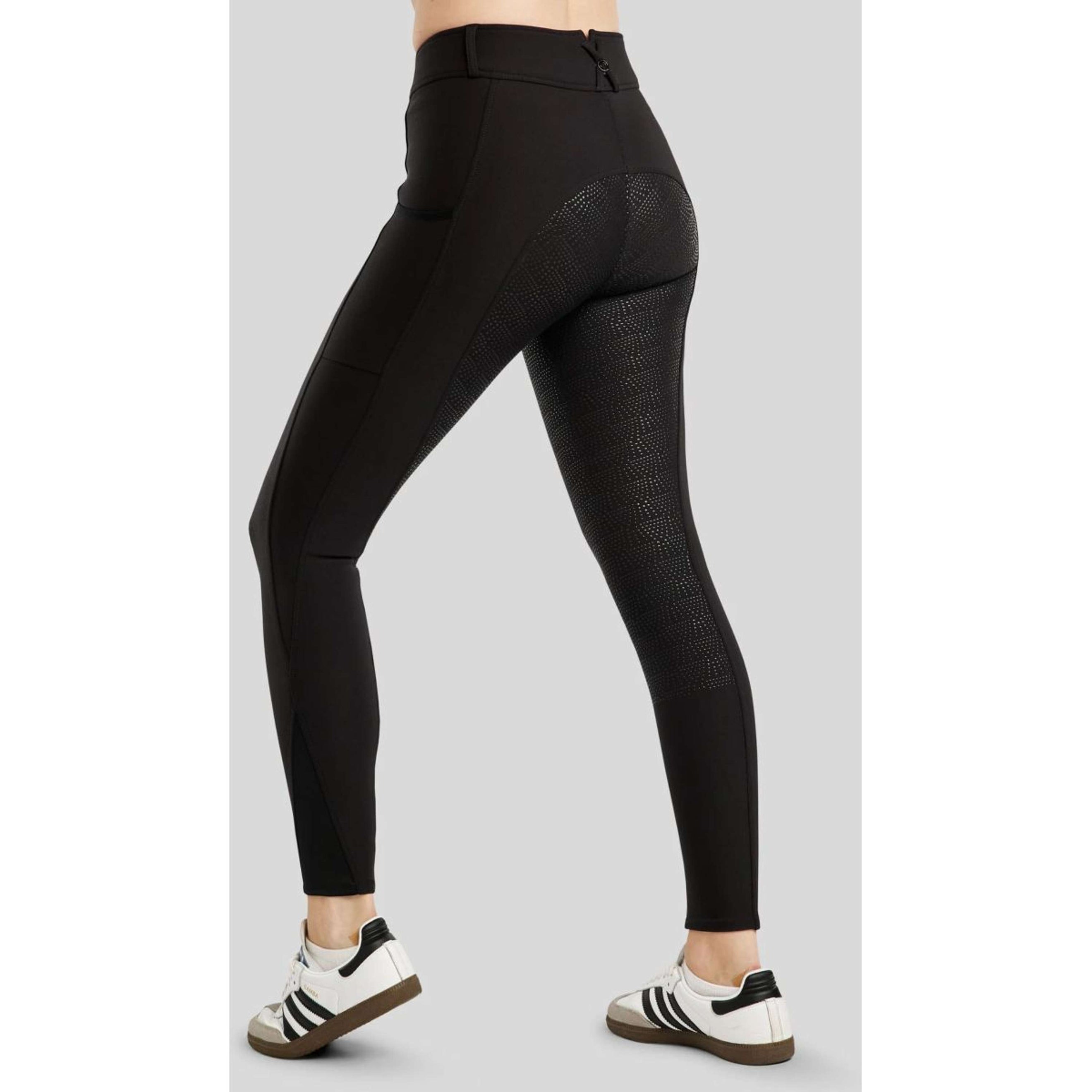 Montar Reithose Megan Full Grip Schwarz