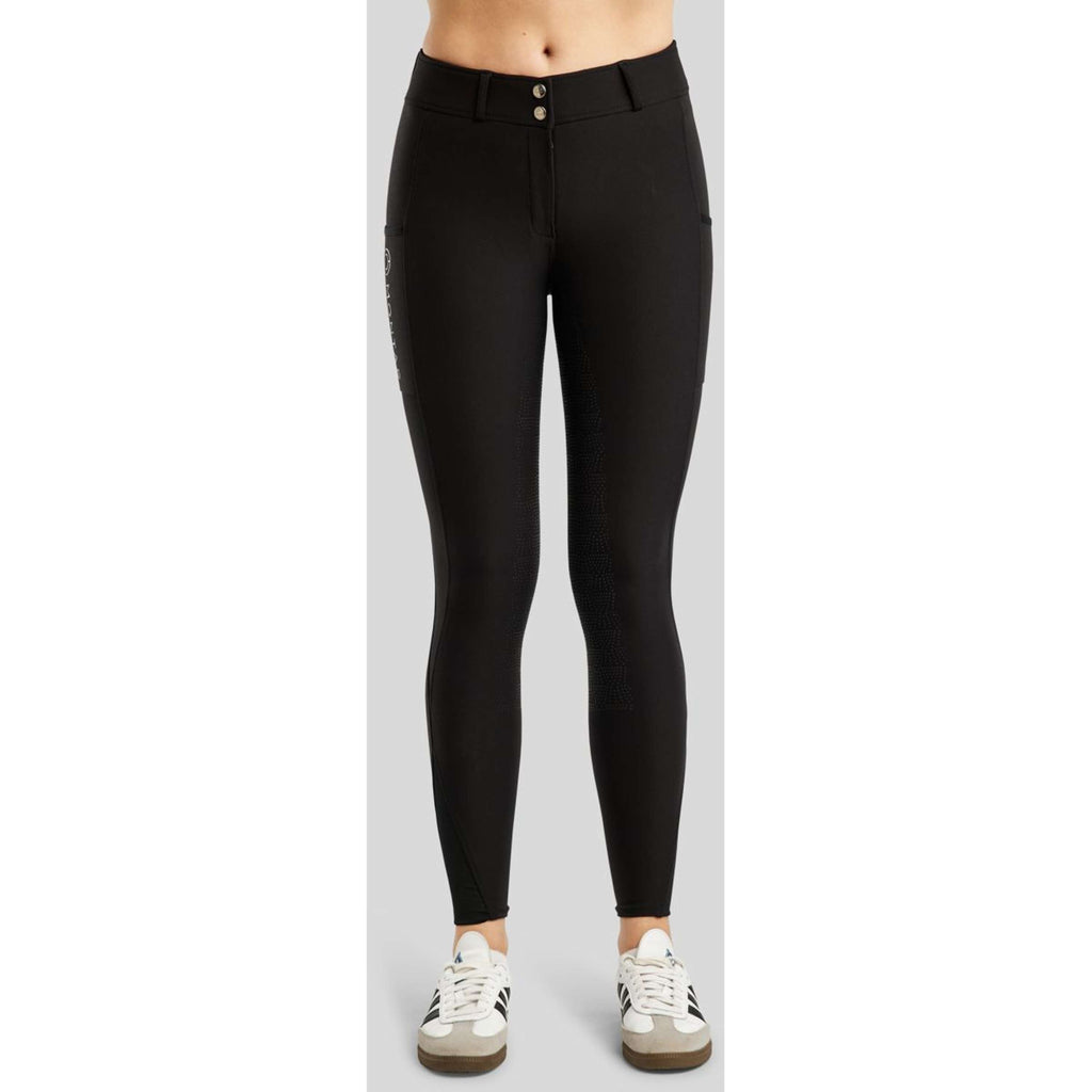 Montar Reithose Megan Full Grip Schwarz