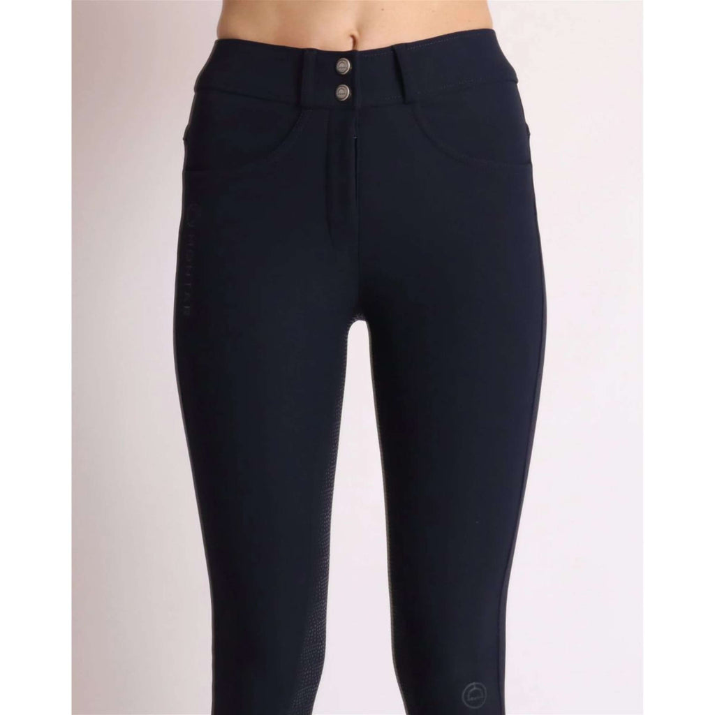 Montar Reithose Ess Megan High Waist Full Grip Dark Navy