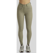 Montar Reithose Ess Megan Highwaist Full Grip Dusty Green