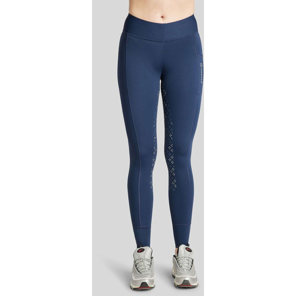 Montar Reitleggings Selena Pull On Full Grip Navy