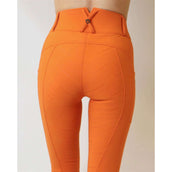 Montar Reitleggings MoMacy Highwaist Full Grip Burnt Orange