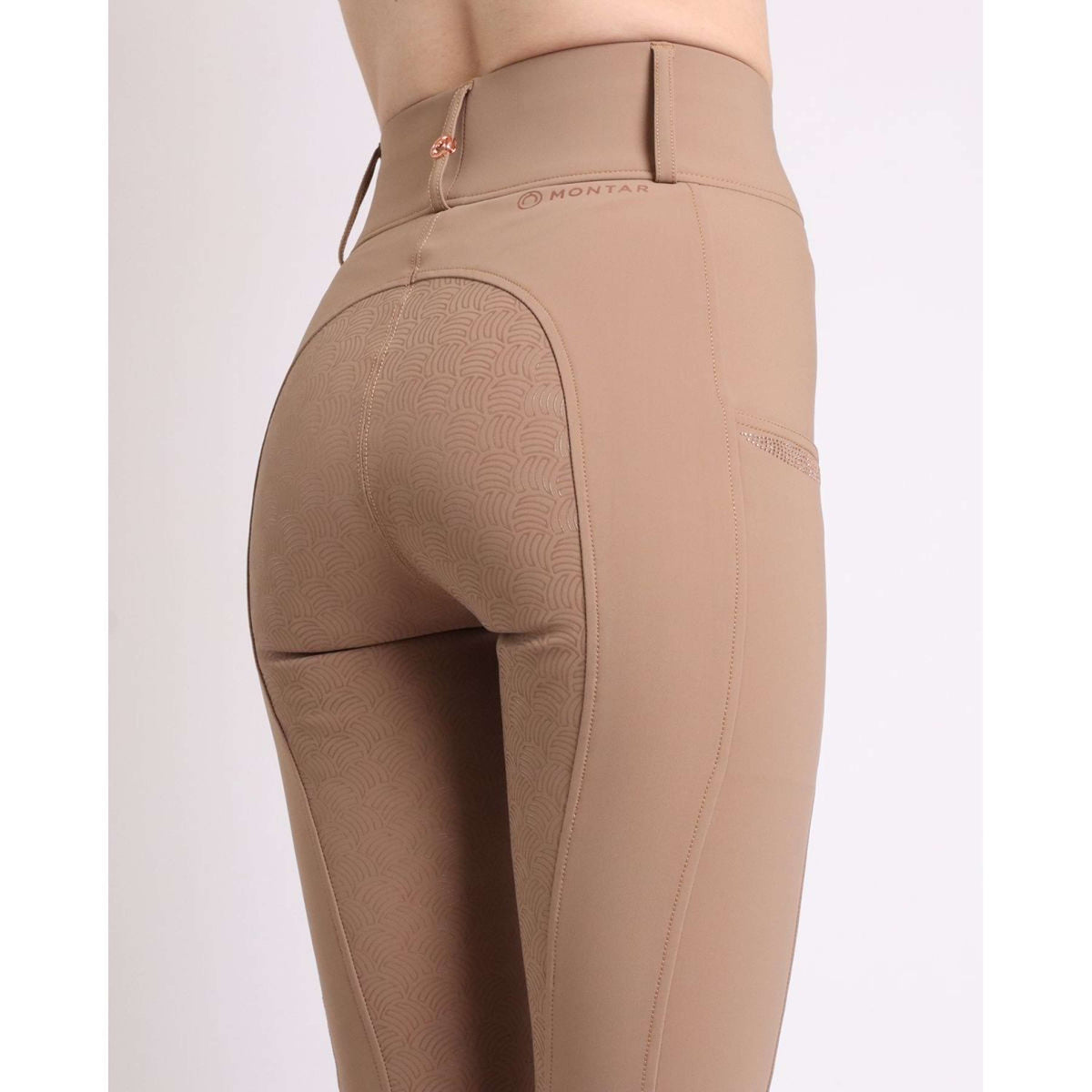 Montar Reitleggings MoKelsey Full Grip Moonstone