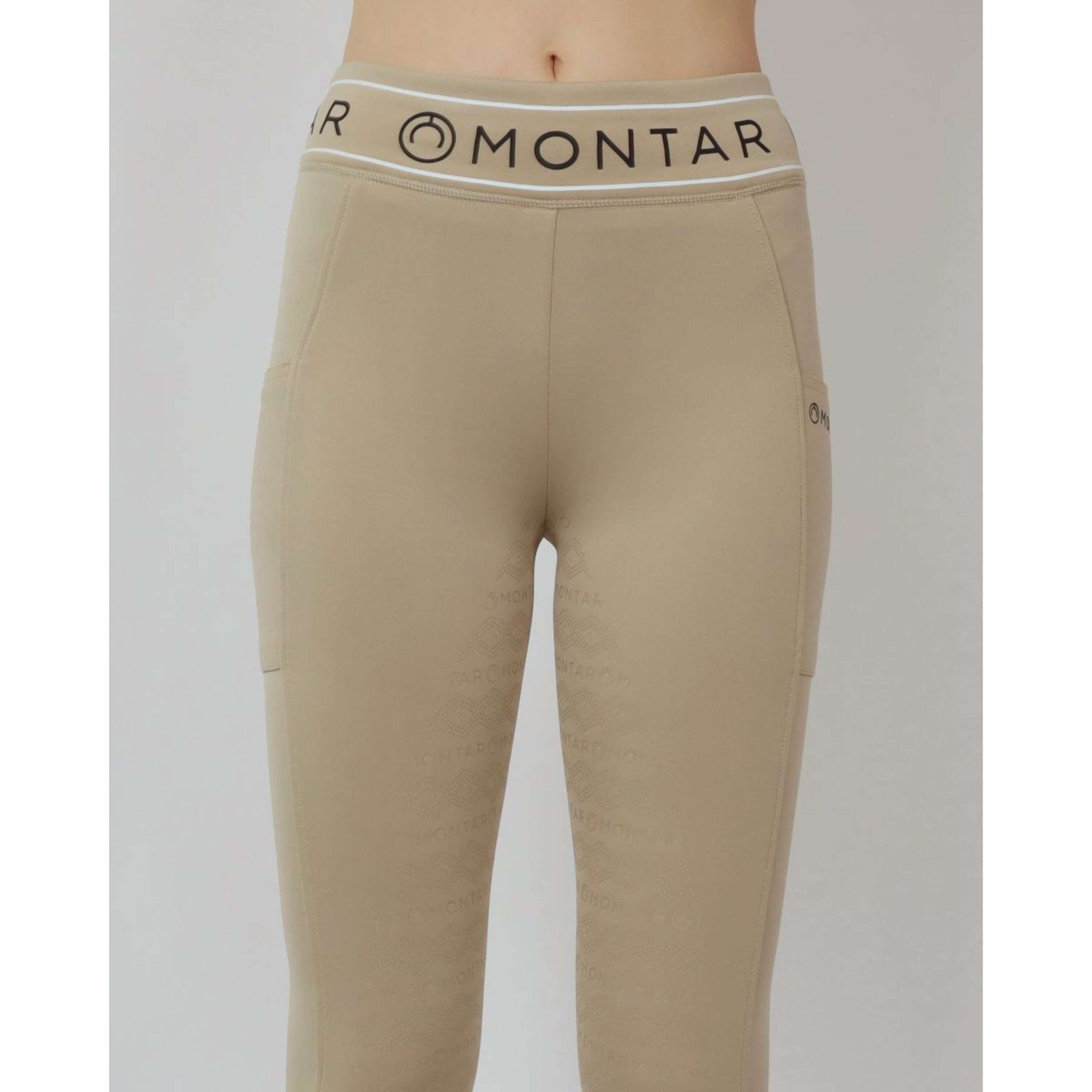 Montar Reitleggings MoMellani Viv Full Grip Beige