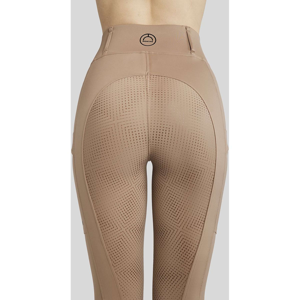 Montar Reitleggings MoZoe Compression Full Grip Latte