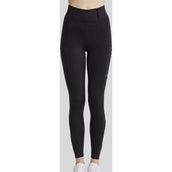 Montar Reitleggings MoZoe Compression Full Grip Schwarz