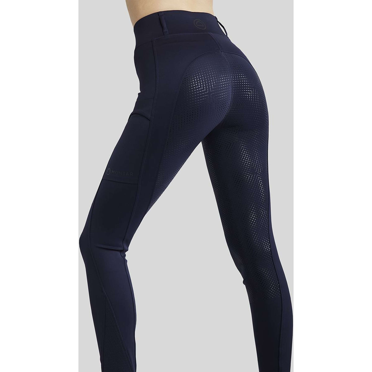 Montar Reitleggings MoZoe Compression Full Grip Dark Navy