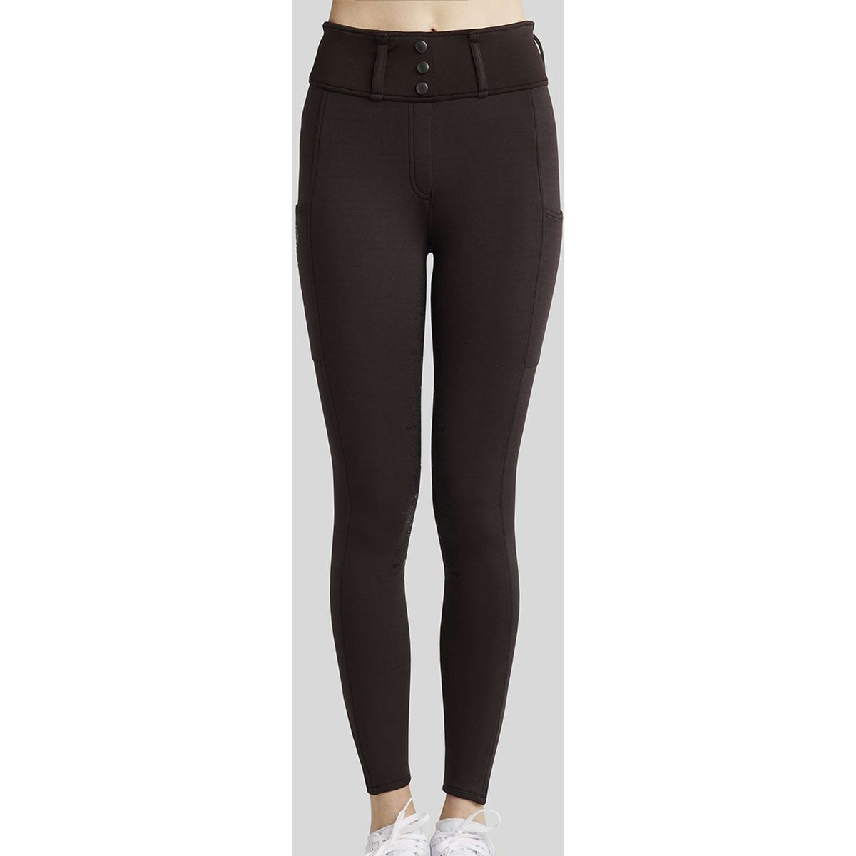 Montar Reitleggings MoErina Winter Full Grip Braun