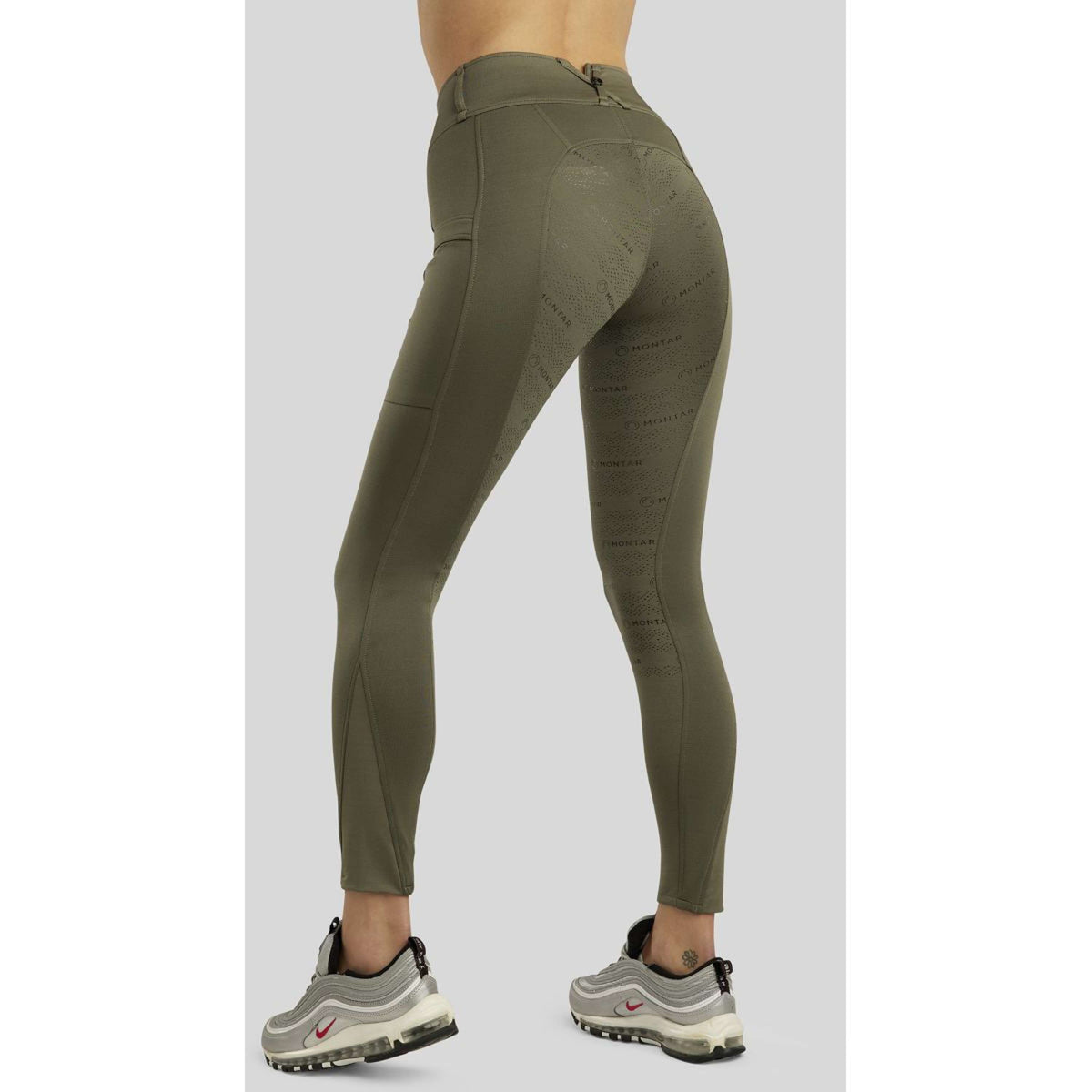 Montar Reitleggings MoErina Winter Full Grip Pine Green