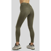 Montar Reitleggings MoErina Winter Full Grip Pine Green