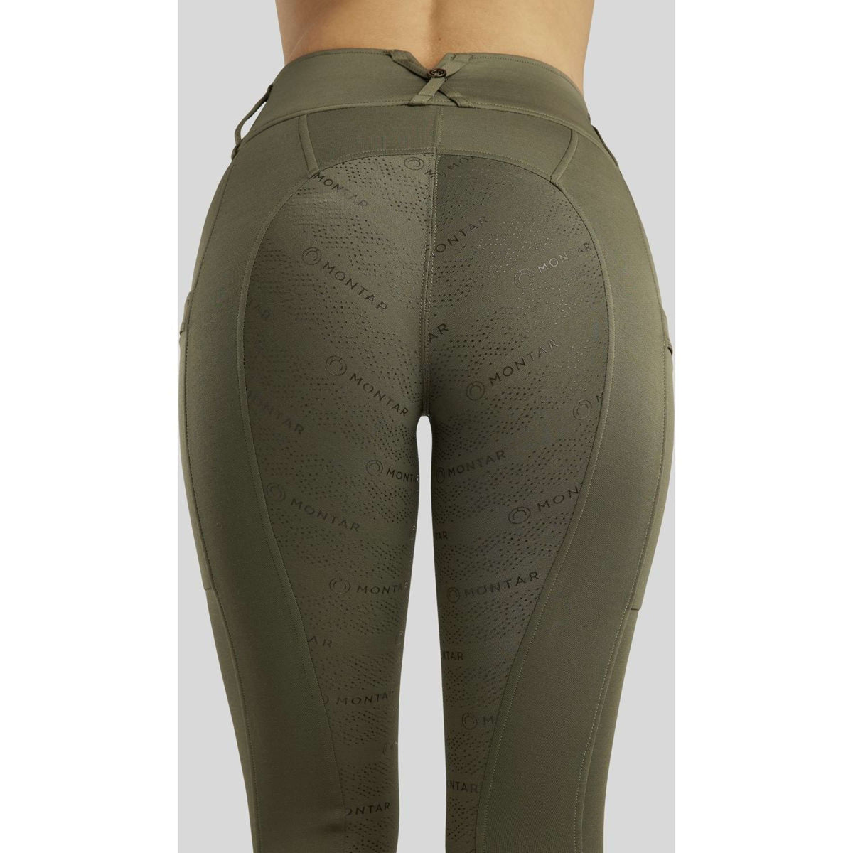 Montar Reitleggings MoErina Winter Full Grip Pine Green