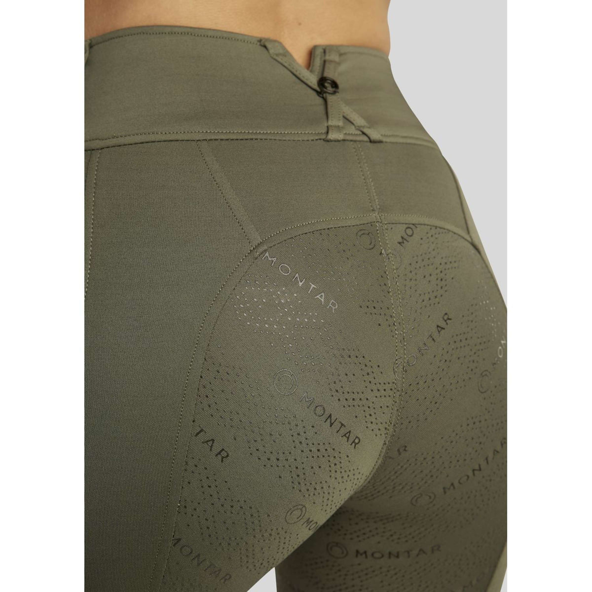 Montar Reitleggings MoErina Winter Full Grip Pine Green