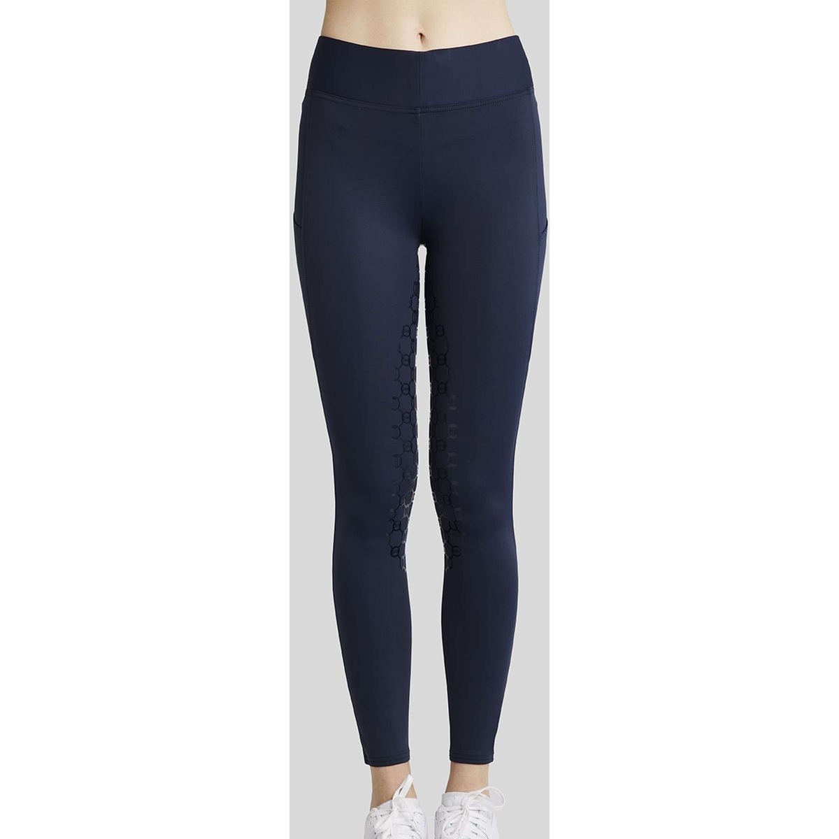 Montar Reitleggings MoChain Deco Full Grip Dark Navy