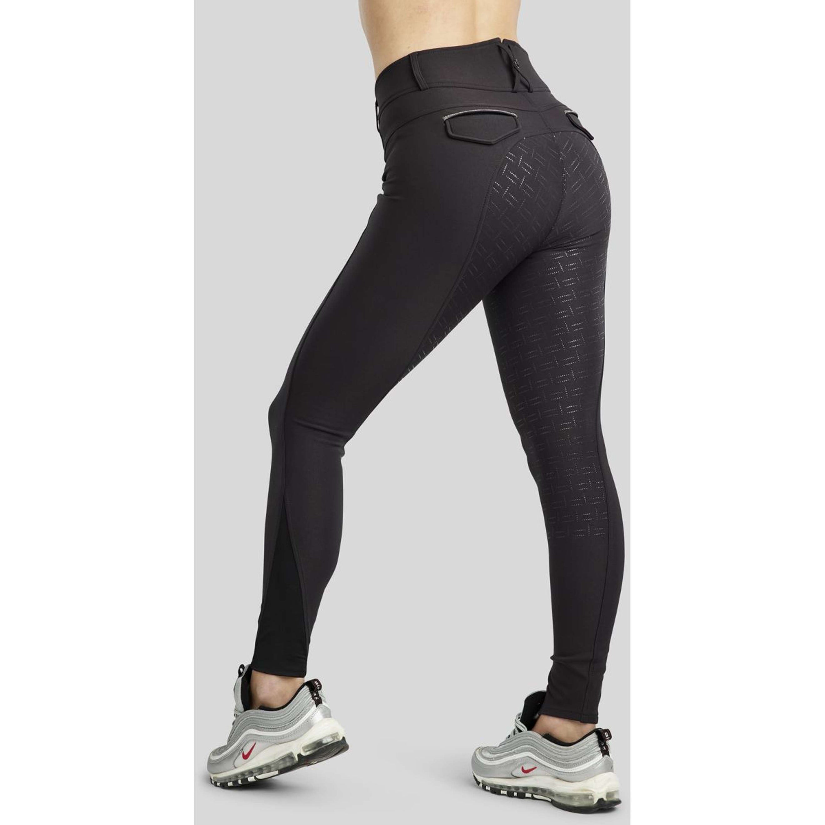 Montar Reithose MoGloria Full Grip Schwarz
